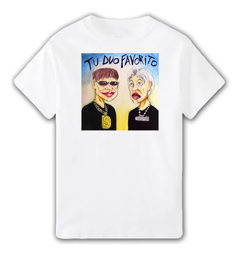 Remera Ysy A & Bhavi Tu Duo Favorito - Aesthetic Unisex Trap