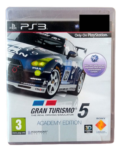 Gran Turismo 5 Academy Edition - Ps3 (Reacondicionado)