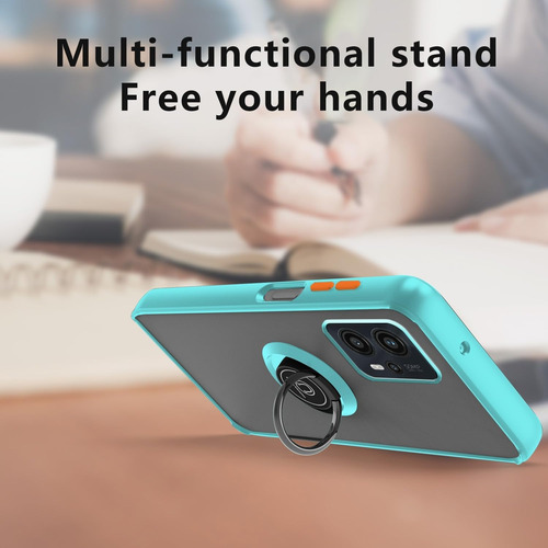 Funda Para Oppo Uso Rudo Con Anillo Metalico+2mica
