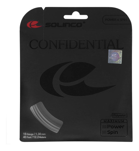 Corda Solinco Confidential 16l 1.30mm Set Individual