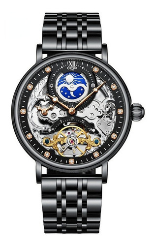 Relojes Mecánicos Luminosos Kinyued Tourbillon