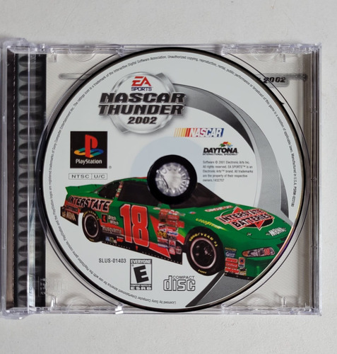 Nascar Thunder 2002 - Ps1 (Usado)