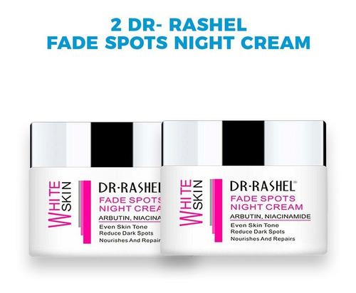 Dr Rashel White Skin Crema Noche 50 Gr- 2 Unid