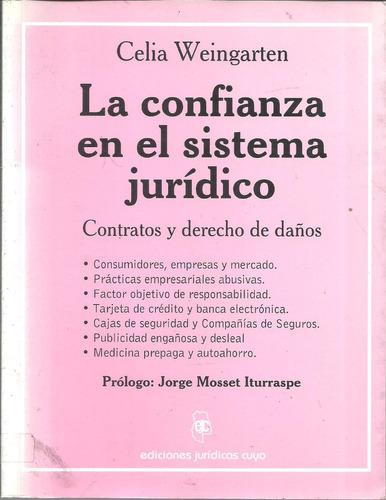 La Confianza En El Sistema Juridico - Weingarten - Dyf