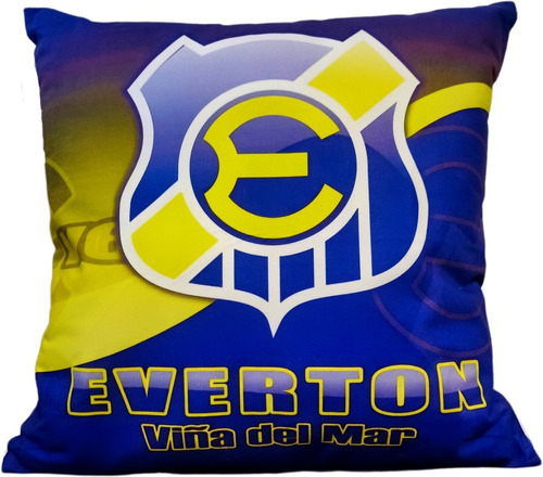 Everton De Viña Del Mar Funda Felpa Suave De Cojín 45x45 Cm