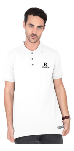 Playera Polo Hombre Con Botones Roosevelt A197