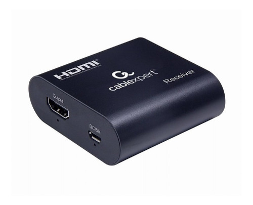 Imagen 1 de 6 de Extensor Hdmi 60m Utp Red Con Fuente 4k Uhd
