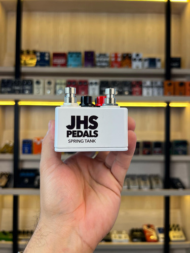 Pedal Jhs Spring Tank Reverb Branco (Usado)