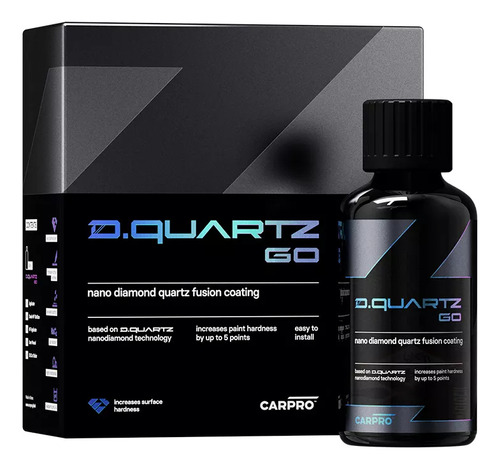 Carpro Dquartz Go Nano Diamond Coating Kit 50 Ml