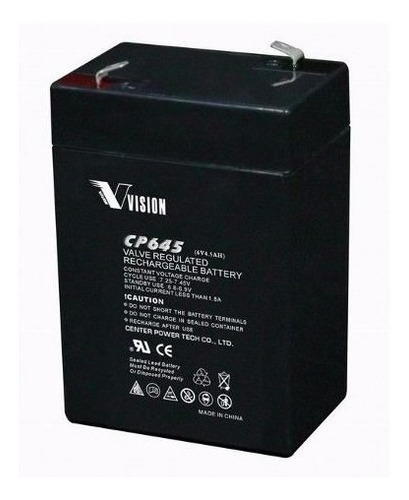 Imagen 2 de 3 de Batería Ups 6v 4.5ah Pila Alarma Cerco Electrico Tienda