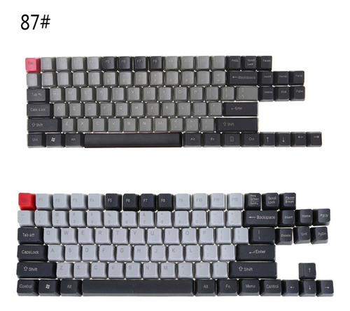 (104-a) Mezclado Dolch Thick Pbt 104/87/61 Universal Mechan