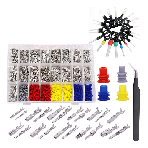 Kit De Conectores De Terminales De Cables Eléctricos Para Au