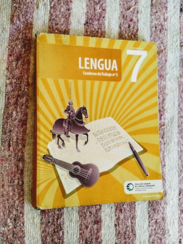 Libro Lengua 7 Cuaderno De Trabajo Nº 5 - Adriana Puiggrós