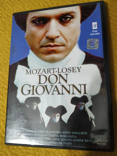 Don Giovanni De Mozart (joseph Losey) En Excelente Estado