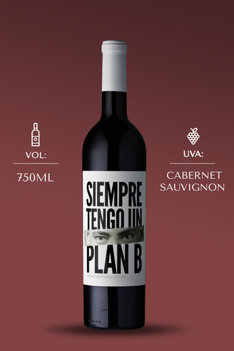 Vinho Siempre Tengo Un Plan B Cabernet Sauvignon