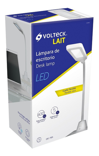Imagen 6 de 8 de Lampara Para Escritorio 24 Leds Voltech 46189