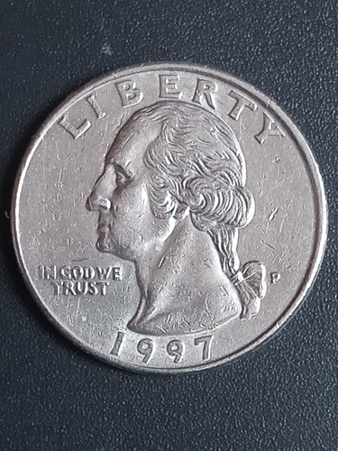 Estados Unidos 1997 P. Moneda De Quarter Dollar. Mb. Mira!!!