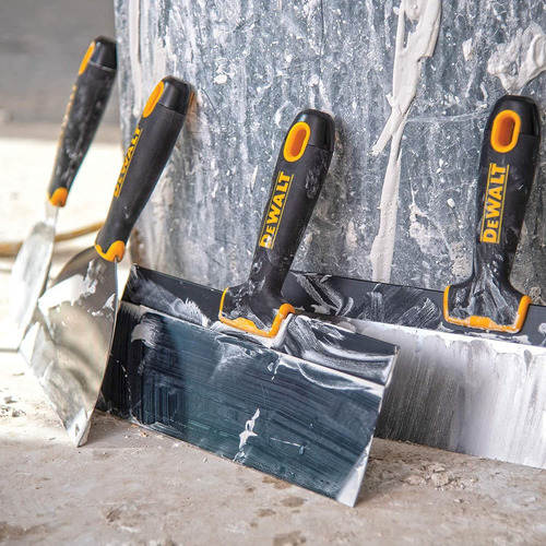 Juego De Espátulas Y Bandeja Para Yeso Dewalt Dxtt-3-164