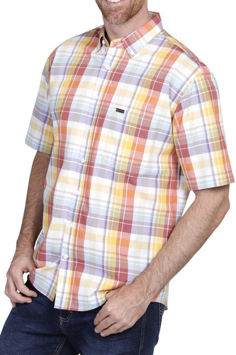 Imagen 5 de 5 de Camisa Regular Fit Lee Hombre Manga Corta 21m8