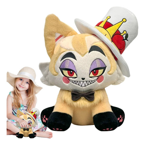 Gpp Hazb-in Hotel Plushies Toys,gato Maldito Para Regalo
