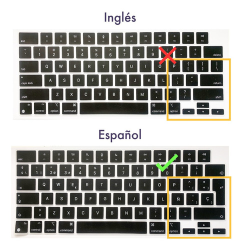 Imagen 7 de 10 de Protector Teclado Silicona - Compatible Macbook Air 13 A2681