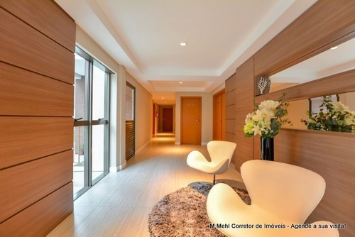 Imagem 3 de 30 de Cobertura Com 3 Dormitórios À Venda Com 199.78m² Por R$ 1.128.000,00 No Bairro Bigorrilho - Curitiba / Pr - M2bi-eprc