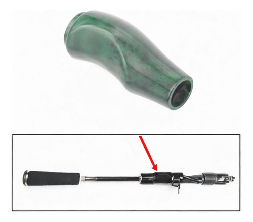 Roda De Vara Puxa Ergonômica Portátil Confortável Verde