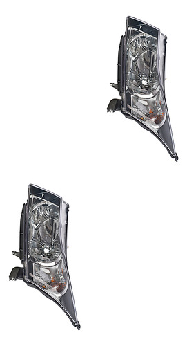 Set Faros Delanteros Gm Original Cruze 2010 - 2016