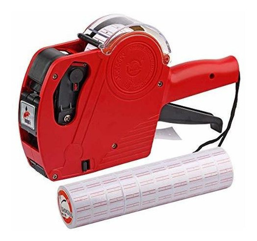 Imagen 1 de 7 de Kit De Máquina Etiquetadora De Precios, Rojo