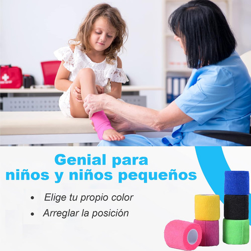 Vendaje Deportivo, Vendaje Elástico No Tejido, Vendaje
