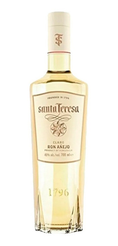 Imagen 3 de 7 de Ron Santa Teresa Claro 750ml