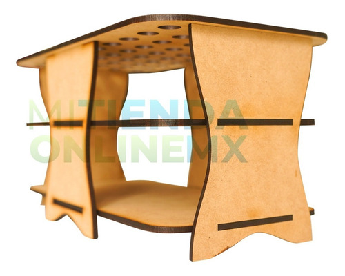 Imagen 5 de 6 de Porta Plumones De Mdf Para 50 Crayola Super Tips