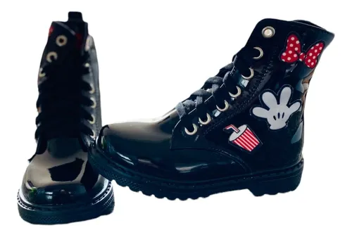 Botas Ni a Minnie Mouse Talla 23. 88.000