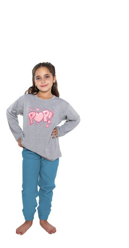 Imagen 3 de 10 de Pijama De Invierno Para Chicas Nenas 702