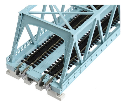 Puente Truss Doble 248 Mm Color Azul Claro