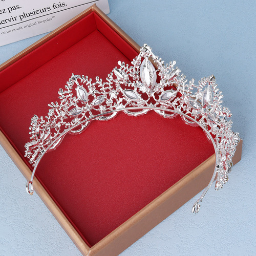 2 Coronas De Boda Con Diamantes De Imitación De Queen