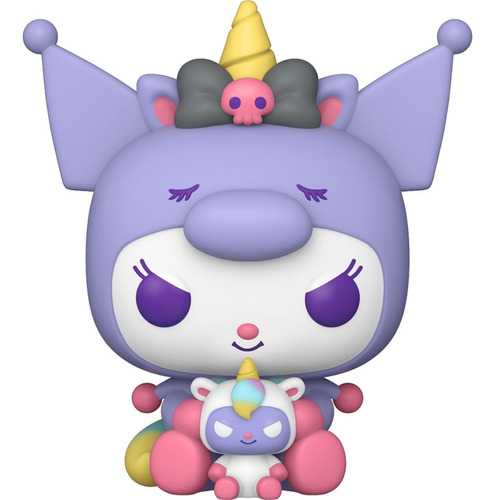 Figura De Accion Kuromi Unicornio 62 Hello Kitty And Friends Funko Pop