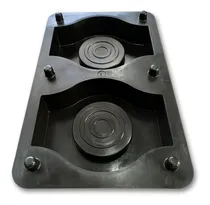 Comprar Molde Para Fabricación De Adoquines Modelo Omega, Assaplast Color Negro
