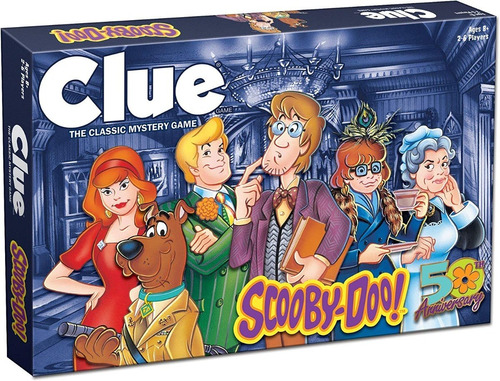 Juego De Mesa Usapoly Clue Scooby Doo Usaopoly Edad 8