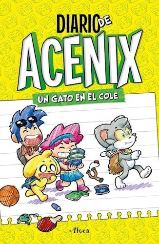 Diario De Acenix 1. Un Gato En El Cole - Varios Autores