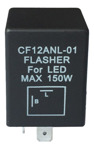 2 Pines Cf12anl-01 Electrónica Led Flasher Relé Fix Turn