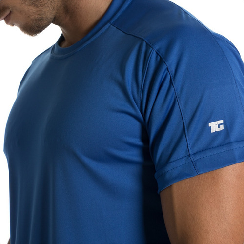 Imagen 4 de 4 de Remera Team Gear Mive Hombre Training Lisa Manga Corta