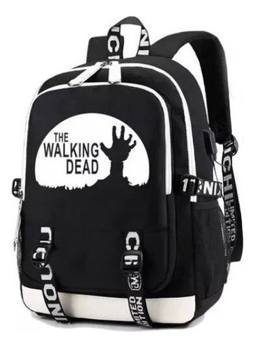 Mochila The Walking Dead Para Hombre, Mochila Para Ordenador