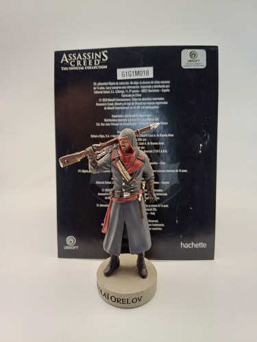 Assassin Creed # 18 Nikolai Orelov Figura Con Revista (Usado)