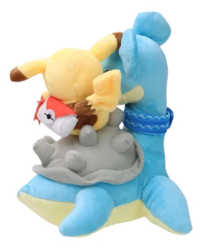 Lapras Pikachu Pokemon Center Peluche 25cm