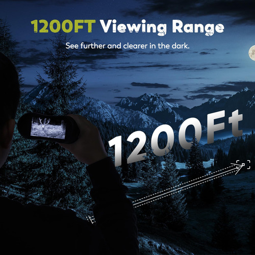 Gafas De Visión Nocturna Digitales 4k Con Batería 4000 Mah
