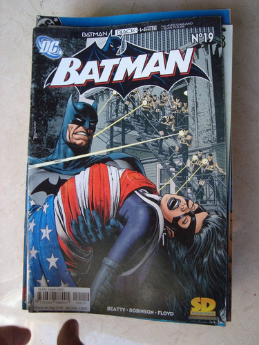 Batman # 19 Dc Año 2005 Sticker Desing Superheroes Comic