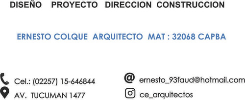 Arquitecto / Construccion / Innovacion