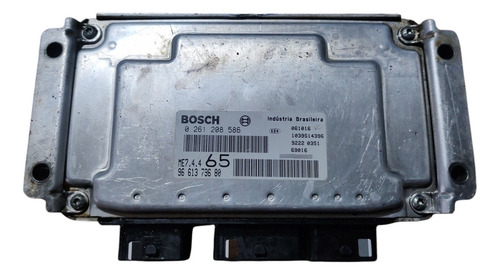 Modulo Injeção Peugeot 206 C3 2001 2007 1 6 8v Flex Usado (Usado)