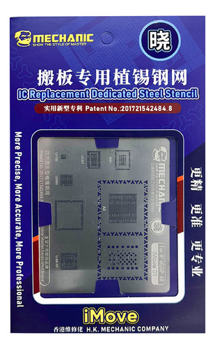 Stencil Universal Reballing Serie Imove Mechanic Color Imove 01